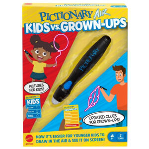 Pictionary Air Kids Vs. Grown-ups Game NEW Kids verses Grownups Drawing Game